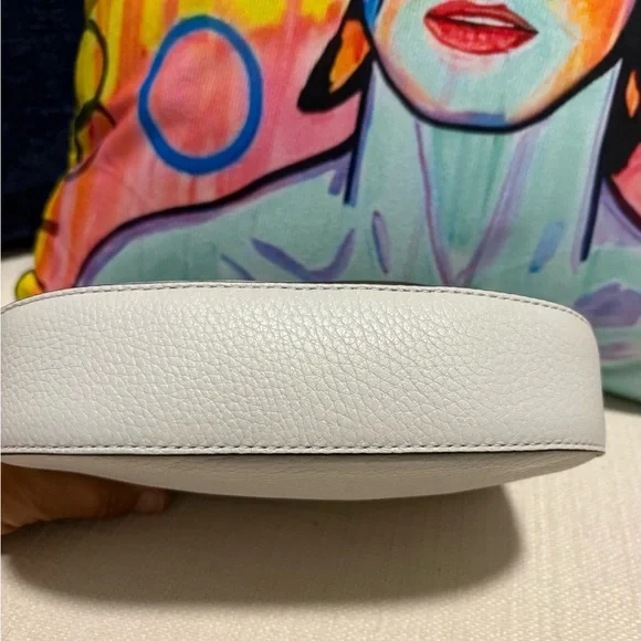Kate Spade Light Gray Pebbled Crossbody Bag - Picture 6 of 8
